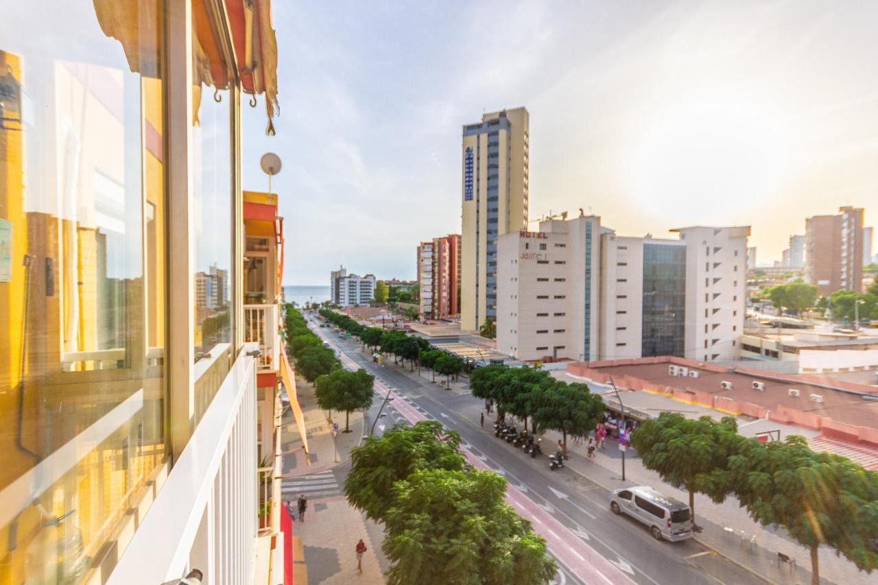 شقة 2Br Flat - Aircon - 5 Min Walk To Benidorm Beach المظهر الخارجي الصورة
