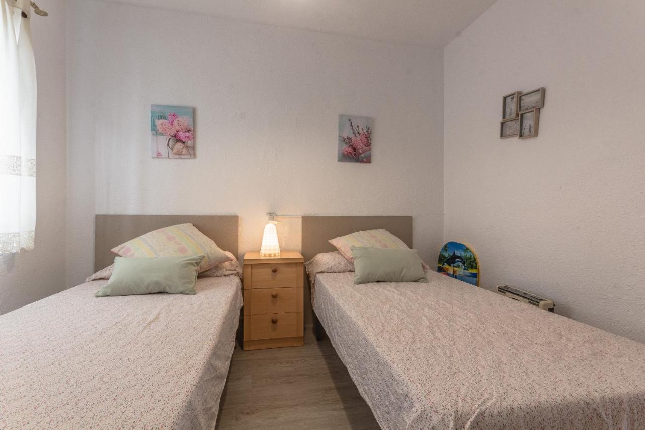 شقة 2Br Flat - Aircon - 5 Min Walk To Benidorm Beach المظهر الخارجي الصورة